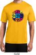 Mens Yoga Shirt Pop Art Om Moisture Wicking Tee T-Shirt