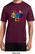 Mens Yoga Shirt Pop Art Om Moisture Wicking Tee T-Shirt