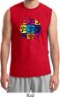 Mens Yoga Shirt Pop Art Om Muscle Tee T-Shirt