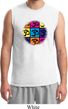 Mens Yoga Shirt Pop Art Om Muscle Tee T-Shirt