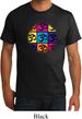 Mens Yoga Shirt Pop Art Om Organic Tee T-Shirt
