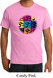 Mens Yoga Shirt Pop Art Om Organic Tee T-Shirt