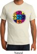 Mens Yoga Shirt Pop Art Om Organic Tee T-Shirt