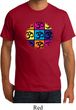 Mens Yoga Shirt Pop Art Om Organic Tee T-Shirt