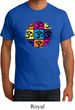 Mens Yoga Shirt Pop Art Om Organic Tee T-Shirt