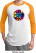 Mens Yoga Shirt Pop Art Om Raglan Tee T-Shirt