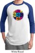 Mens Yoga Shirt Pop Art Om Raglan Tee T-Shirt