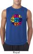 Mens Yoga Shirt Pop Art Om Sleeveless Tee T-Shirt