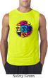 Mens Yoga Shirt Pop Art Om Sleeveless Tee T-Shirt