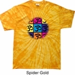 Mens Yoga Shirt Pop Art Om Spider Tie Dye Tee T-shirt