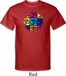 Mens Yoga Shirt Pop Art Om Tall Tee T-Shirt