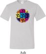 Mens Yoga Shirt Pop Art Om Tall Tee T-Shirt
