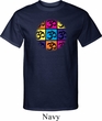 Mens Yoga Shirt Pop Art Om Tall Tee T-Shirt