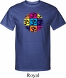 Mens Yoga Shirt Pop Art Om Tall Tee T-Shirt