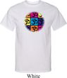Mens Yoga Shirt Pop Art Om Tall Tee T-Shirt