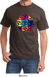 Mens Yoga Shirt Pop Art Om Tee T-Shirt