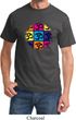 Mens Yoga Shirt Pop Art Om Tee T-Shirt
