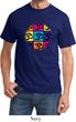 Mens Yoga Shirt Pop Art Om Tee T-Shirt