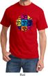 Mens Yoga Shirt Pop Art Om Tee T-Shirt