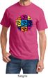 Mens Yoga Shirt Pop Art Om Tee T-Shirt