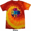 Mens Yoga Shirt Pop Art Om Tie Dye Tee T-shirt