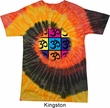 Mens Yoga Shirt Pop Art Om Tie Dye Tee T-shirt