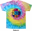 Mens Yoga Shirt Pop Art Om Tie Dye Tee T-shirt