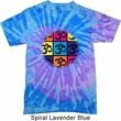 Mens Yoga Shirt Pop Art Om Tie Dye Tee T-shirt