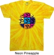 Mens Yoga Shirt Pop Art Om Twist Tie Dye Tee T-shirt