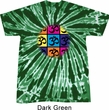 Mens Yoga Shirt Pop Art Om Twist Tie Dye Tee T-shirt