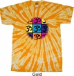 Mens Yoga Shirt Pop Art Om Twist Tie Dye Tee T-shirt