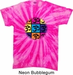 Mens Yoga Shirt Pop Art Om Twist Tie Dye Tee T-shirt