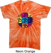 Mens Yoga Shirt Pop Art Om Twist Tie Dye Tee T-shirt