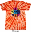 Mens Yoga Shirt Pop Art Om Twist Tie Dye Tee T-shirt