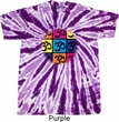 Mens Yoga Shirt Pop Art Om Twist Tie Dye Tee T-shirt