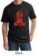 Mens Yoga Shirt Red Tara Tall Tee T-Shirt