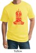 Mens Yoga Shirt Red Tara Tall Tee T-Shirt