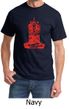 Mens Yoga Shirt Red Tara Tee T-Shirt