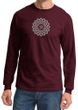 Mens Yoga Shirt Sahasrara Chakra Meditation Long Sleeve Shirt