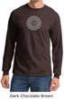 Mens Yoga Shirt Sahasrara Chakra Meditation Long Sleeve Shirt