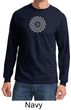Mens Yoga Shirt Sahasrara Chakra Meditation Long Sleeve Shirt