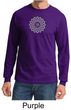 Mens Yoga Shirt Sahasrara Chakra Meditation Long Sleeve Shirt