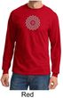 Mens Yoga Shirt Sahasrara Chakra Meditation Long Sleeve Shirt