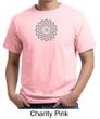 Mens Yoga Shirt Sahasrara Chakra Meditation Organic T-shirt