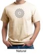 Mens Yoga Shirt Sahasrara Chakra Meditation Organic T-shirt