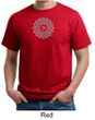 Mens Yoga Shirt Sahasrara Chakra Meditation Organic T-shirt