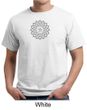 Mens Yoga Shirt Sahasrara Chakra Meditation Organic T-shirt