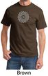Mens Yoga Shirt Sahasrara Chakra Meditation T-shirt