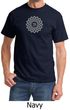 Mens Yoga Shirt Sahasrara Chakra Meditation T-shirt