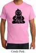 Mens Yoga Shirt Shadow Buddha Organic Tee T-Shirt